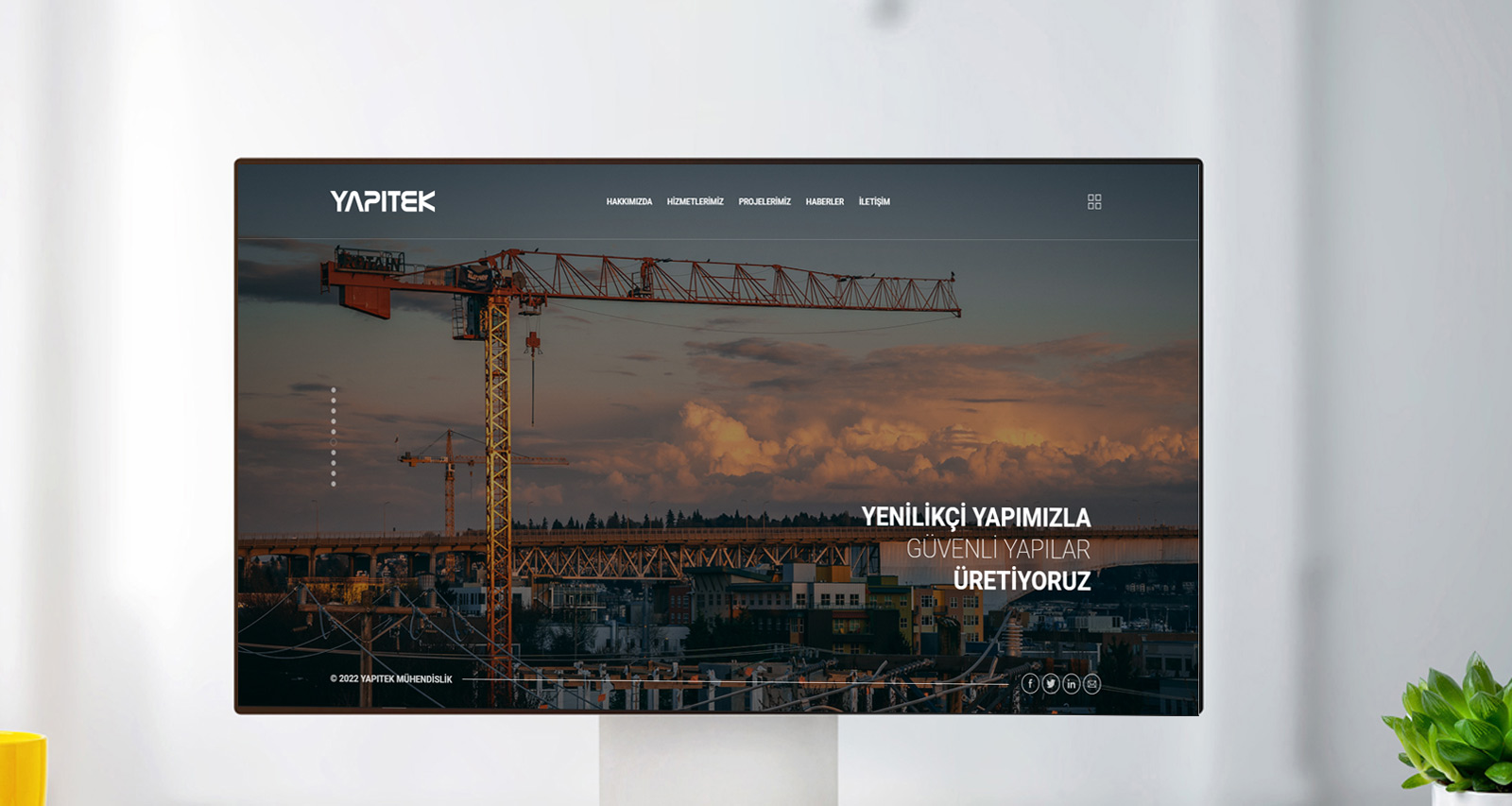 Yeni Web Sitemiz yayında || Yapıtek Mühendislik 